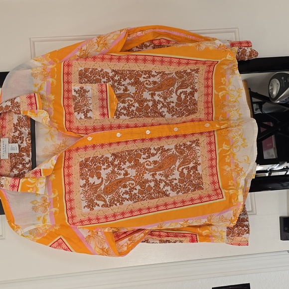 Colorful Button-Up Shirt Sz Xl - Picture 2 of 4